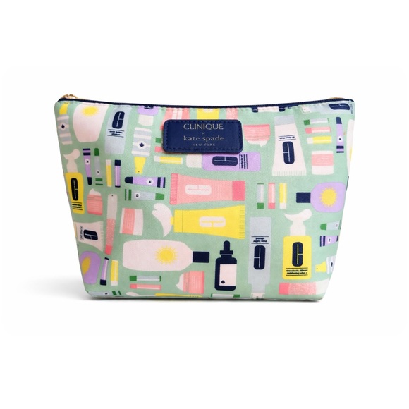 kate spade Handbags - Clinique + Kate Spade Multicolor Cosmetic Bag